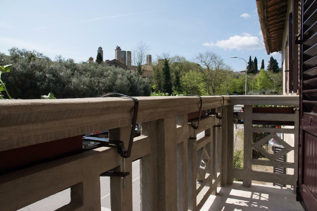 Il Balcone Di Rina Villa San Gimignano Exteriör bild