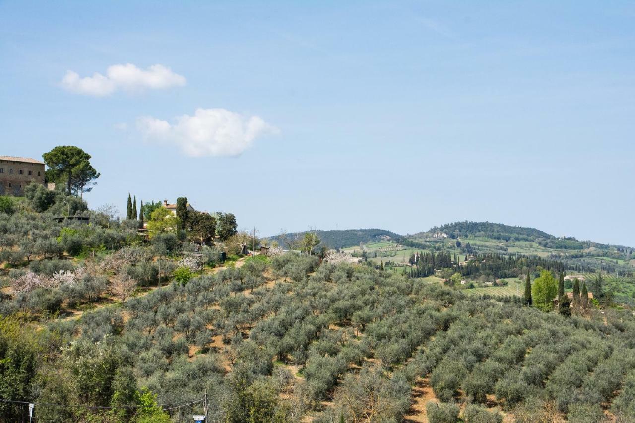 Il Balcone Di Rina Villa San Gimignano Exteriör bild